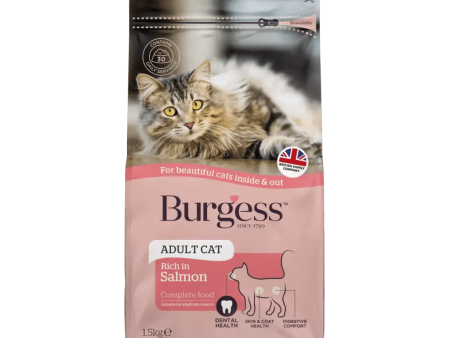 Burgess Adult Cat Scottish Salmon 10kg For Sale