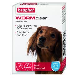 WORMclear Dog Up To 20kg 2tabs For Discount