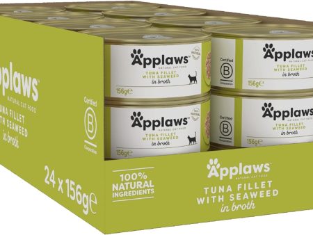 Applaws Cat Tuna & Seaweed 156g x 24 Fashion