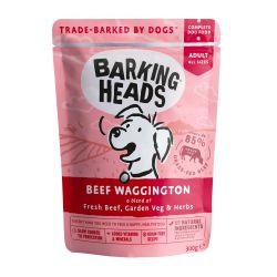 Barking Heads Beef Waggington 300g x 10 on Sale