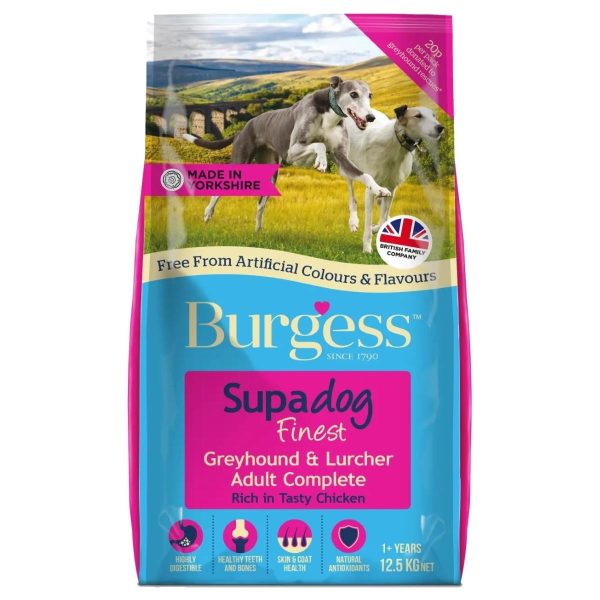 Burgess Greyhound and Lurcher Chicken 12.5kg Online Sale