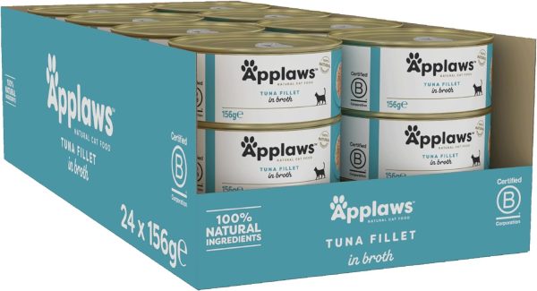 Applaws Cat Tuna Fillet 156g x 24 Online Hot Sale