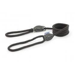 Ancol Rope Slip & Control Lead Black 1.2x100cm Discount