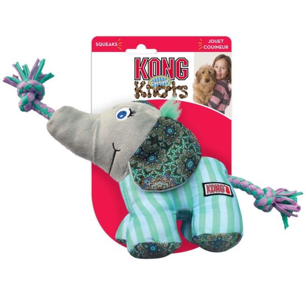 KONG Knots Carnival Elephant Discount