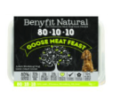 Benyfit Natural 80.10.10 Goose Meat Feast, 1kg (Raw Frozen) For Sale