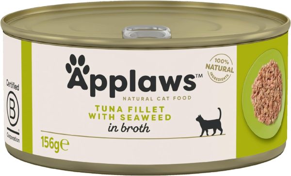 Applaws Cat Tuna & Seaweed 156g x 24 Fashion