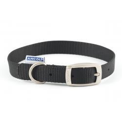 Ancol Nylon Dog Collar Black 28-36cm size 3 Online Sale