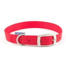 Ancol Nylon Dog Collar Red 28-36cm size 3 Hot on Sale