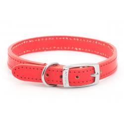 Ancol Leather Collar Red 20-26cm size 1 Cheap