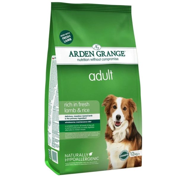 Arden Grange Dog Adult Lamb & Rice 12kg Online Sale