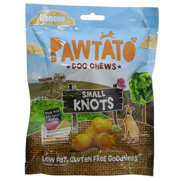 Benevo Vegan Pawtato Knots - Small 150g Online Hot Sale