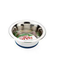 Classic Non Slip Steel Dish 240ml For Sale