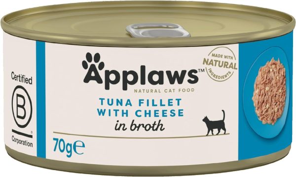 Applaws Cat Tuna & Cheese 70g x 24 Supply