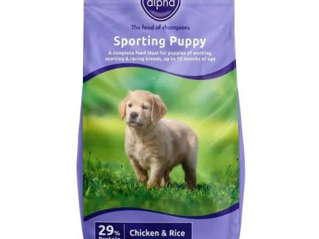 Alpha Sporting Puppy 15kg Online Hot Sale