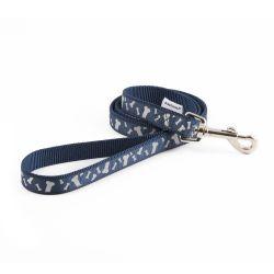 Ancol Reflective Bone Lead Blue 1m Online now