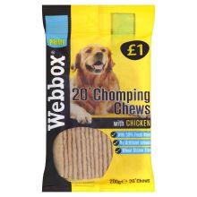 Webbox Chomp Chicken £1 200g For Cheap