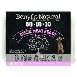 Benyfit Natural 80.10.10 Duck Meat Feast, 1kg Raw Frozen For Sale