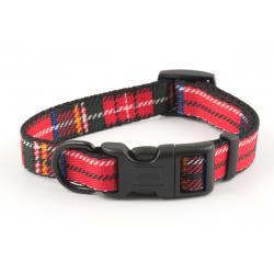 Ancol Adjustable Collar Tartan Red Small 20-30cm For Discount