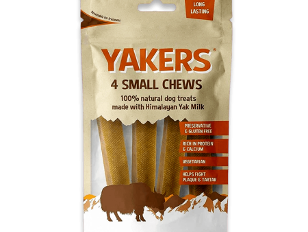 Yakers Dog Chew 4 Pack - Small For Discount