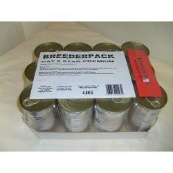 Breederpack 5 Star Cat Premium Dents 400g x12 Supply