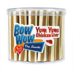 Bow Wow Yum Yums Chicken Liver 35 x 40g Cheap