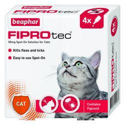 Beaphar FIPROtec Spot On Cat 4 pipette 4tmnt Online Sale