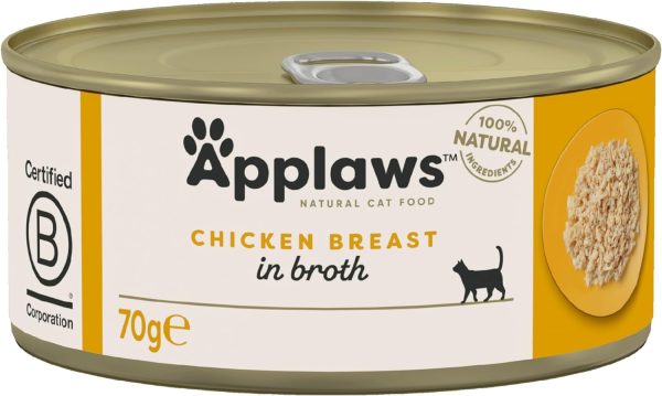 Applaws Cat Chicken Breast In Broth 70g x 24 Online Hot Sale