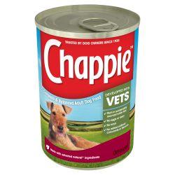 CHAPPIE Dog Tin Original 412g x 12 tins Supply