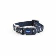 Ancol Reflective Bone Adjustable Collar Blue 20-30cm For Cheap