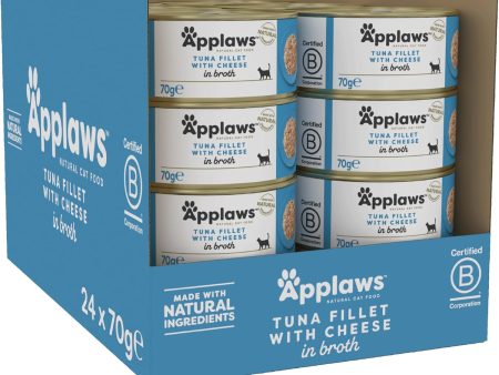 Applaws Cat Tuna & Cheese 70g x 24 Supply