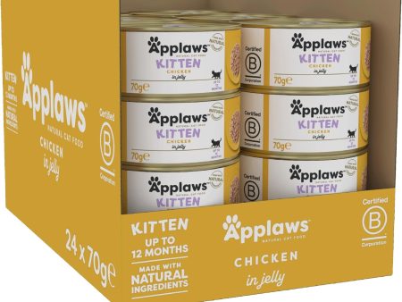 Applaws Kitten Chicken 70g x 24 For Discount