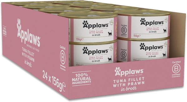 Applaws Cat Tuna & Prawn 156g x 24 Online Sale