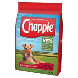 CHAPPIE Dog Complete Dry with Beef & Wholegrain Cereal 3kg 3kg For Discount