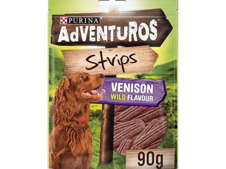 Adventuros Strips Venison 90g on Sale