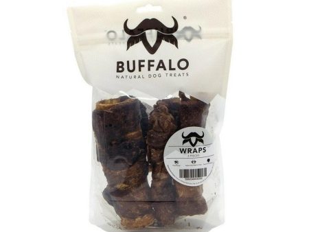 Buffalo Natural Dog Treats Buffalo Wraps 3 Pack 250g Supply