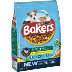 Bakers Complete Puppy Chicken & Vegetables 2.85kg For Discount