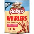 BAKERS Dog Treat Bacon and Cheese Whirlers 130G Supply