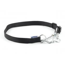 Ancol Nylon Check Chain Collar Black 50-70cm Size 5-9 50-70cm Online