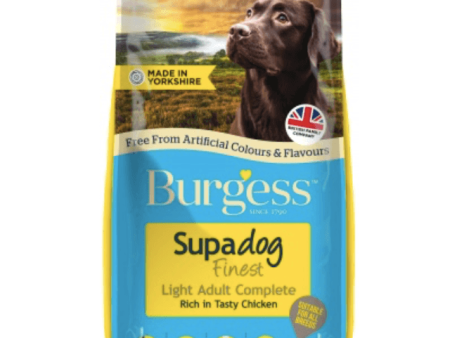 Burgess Supadog Light Chicken 12.5kg Online