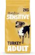 Burgess Sensitive Adult Dog Turkey & Rice 2kg Online Hot Sale