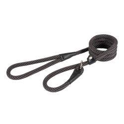 Ancol Rope Lead Black grey 1.5mx12mm Discount