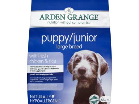 Arden Grange Dog Puppy   Junior Large Breed 6kg Sale