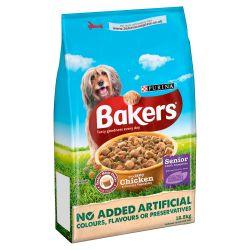 Bakers Complete Senior Bites 7 Plus Chicken 12.5kg Hot on Sale