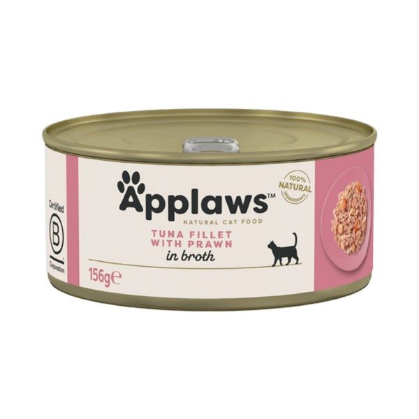 Applaws Cat Tuna & Prawn 156g x 24 Online Sale