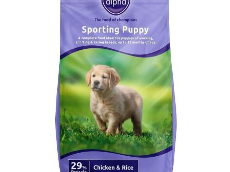 Alpha Sporting Puppy 3kg Cheap