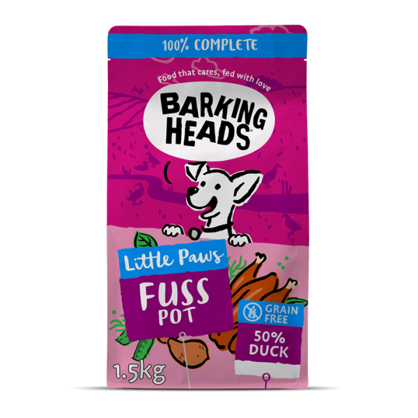 Barking Heads Small Breed Doggylicious Duck (Formally Tiny Paws Quackers) 1.5kg Online Sale