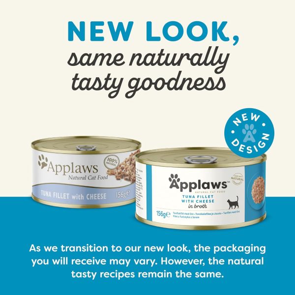 Applaws Cat Tuna & Cheese 156g x 24 Online Sale