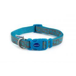 Ancol Collar Reflective Paw Blue 30-50cm Cheap