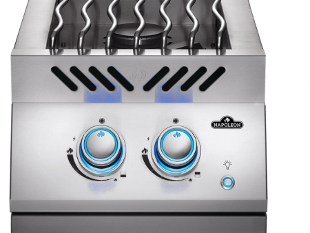 Napoleon Grills Built-In 700 Series Inline Stainless Steel Dual Range Top Drop-In Burner Discount